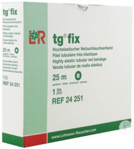 Lohmann & Rauscher Tg Fix Filet Tubulaire Doigt - Main - Pied New B 25m 1 Pièce (24251)