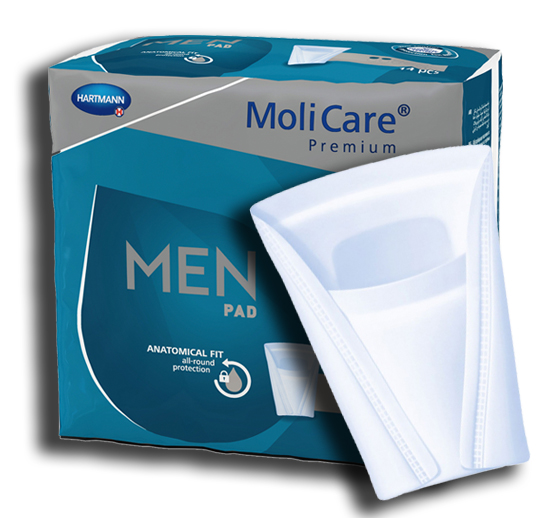 Molicare Premium Pad Men fuites urinaires 10 Gouttes - Médical Thiry