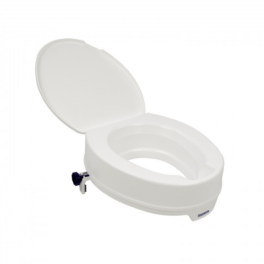 Rehausse WC Aquatec 90 avec ou sans couvercle - Medical-Thiry