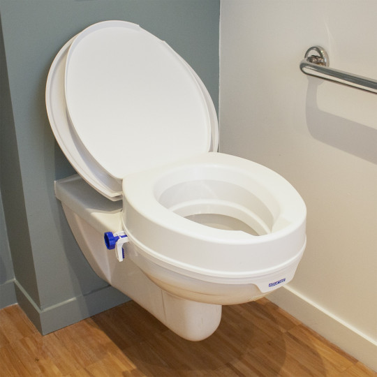 Rehausseur de WC Complet AT90000 6cm - AQUATEC - INVACARE - Invacare