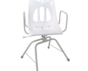 Chaise de douche pivotante