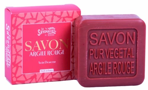 savon à l'argile rouge au beurre de karité bio