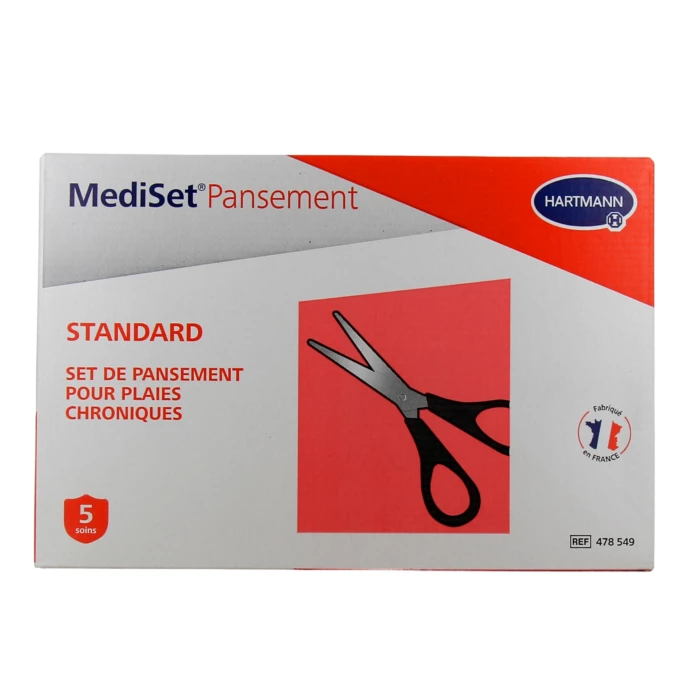 Set de pansement standard pour plaies chroniques standard - Mediset pas cher issu de l'économie circulaire