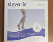 Occasion : SIGVARIS ANTI-THROMBOSE - Bas de compression médicale - TAILLE 2C (classe 2) - Fabrication Française issu de l'économie circulaire pas cher