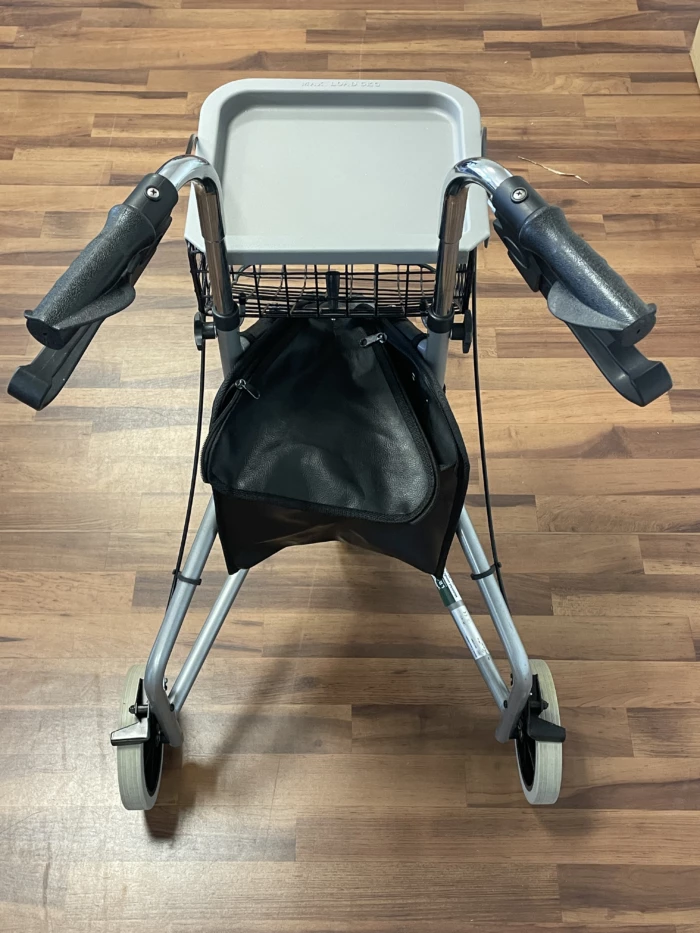 Rollator / Déambulateur au meilleur prix : Madrid pliant 3 roues avec panier et plateau - DRIVE – Image 6