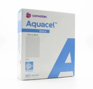 Pansement Hydrofiber avec Renfort Fibre pas cher 7 cm x 10 cm - Aquacel Extra