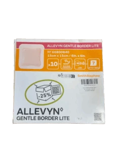 Pansement hydrocellulaire adhésif avec gel siliconé pas cher 15 x 15 cm - Allevyn Gentle Border Lite pas cher issu de l'économie circulaire