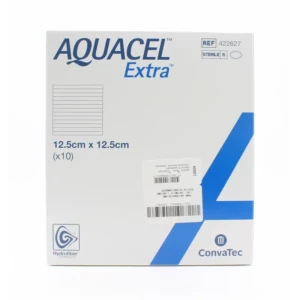 Pansement Hydrofiber avec Renfort Fibre pas cher 12,5 cm x 12,5 cm - Aquacel Extra
