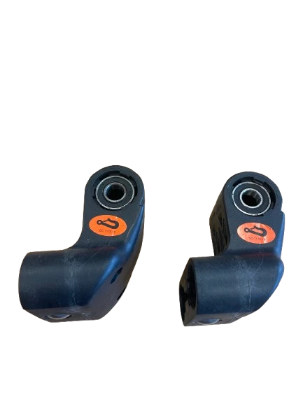 Support de fourche fixe de rechange pour fauteuil roulant confort Azaléa - Invacare (la paire) issu de l'économie circulaire