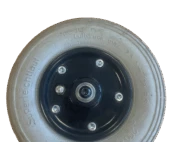 Roue avant grise de rechange pour fauteuil roulant manuel Action 4NG / Spirea 4NG - Invacare