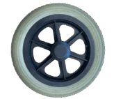 Roue de rechange 12.1/2 plastique pour fauteuil roulant manuel Alu Lite - Invacare