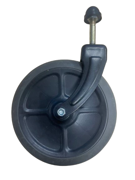Roue avant avec fourche (droite ou gauche) pour rollator Invacare - BANJO P452E/3