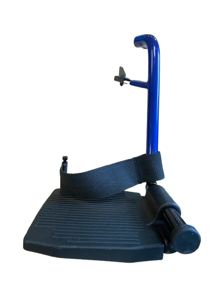 Repose pied (potence et palette) gauche de rechange pour fauteuil de transfert alu lite - Invacare