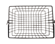 Occasion : Panier métallique et grillagé pour rollator 4 roues