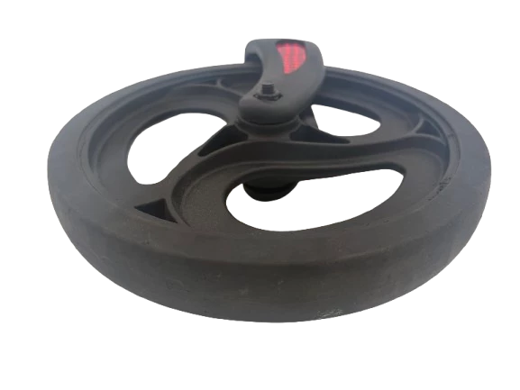 Support de roue avant avec roue avant pour rollator de rechange Néo Fold Evo - Identités