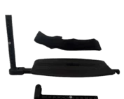 Repose pied monobloc 430 mm de rechange pour fauteuil roulant manuel action 5 NG