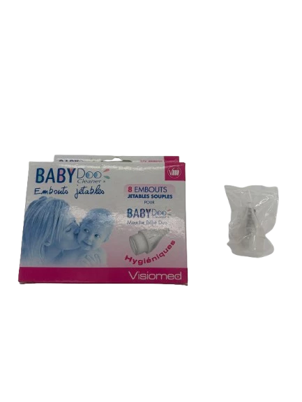 Mouches Bébé duo : Embouts jetables souples - BABY DOO Cleaner - Visiomed
