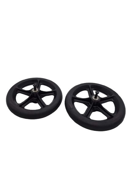 Roue avant (200 X 30) de rechange pour fauteuil roulant manuel : Action 3 NG, Action 4 NG, confort : Spirea 4 NG - Invacare