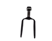 Fourche et axe pour accroche taxi de rechange pour fauteuil roulant électrique TDX-SP 2, TDX-SP 2 NB - Invacare