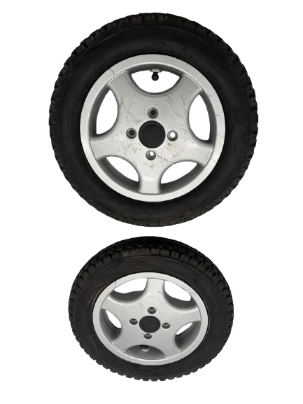 Roue arrière 12 pouces pneumatique de rechange pour fauteuil roulant électrique Eloflex F, D2, P, R, X, C3, K