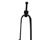 Fourche sans roue, standard de rechange pour fauteuil roulant confort RubiX² Cubix² - Sunrise Medical