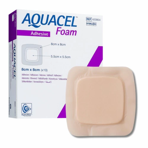 Aquacel Foam pansement hydrocellulaire 8x8cm