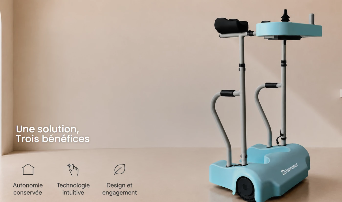 Dispositif de mobilité HoverMoov sans marche avec dignité